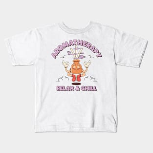 retro diffuser relax and chill Kids T-Shirt